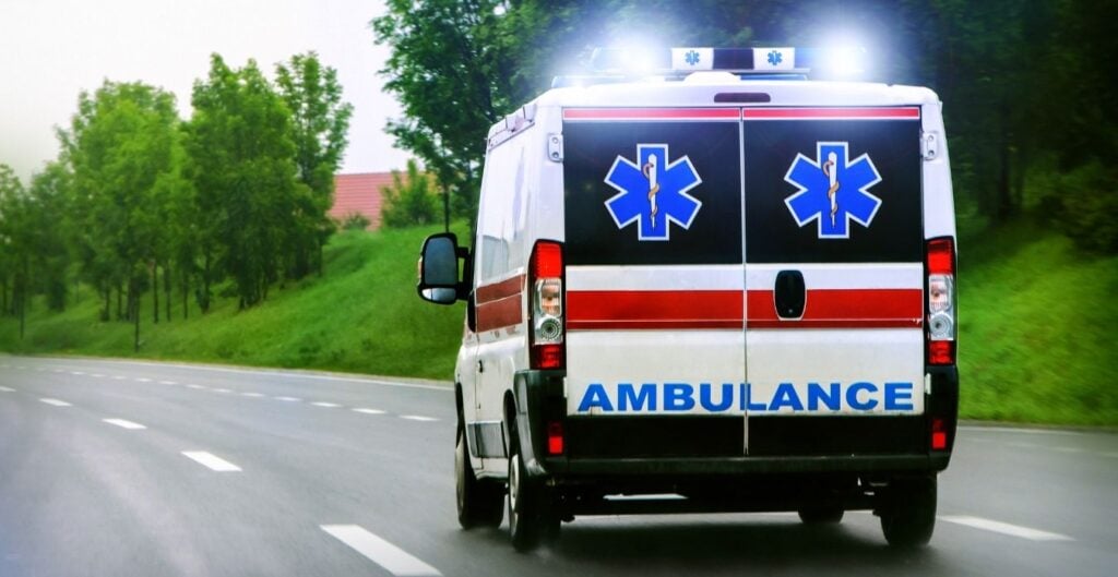 ambulance en france en intervention